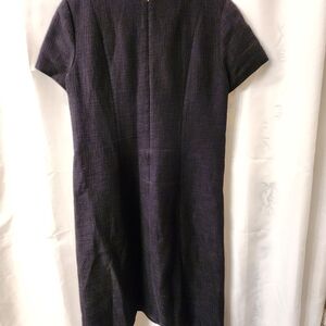 Tory Burch Black Textured Dress